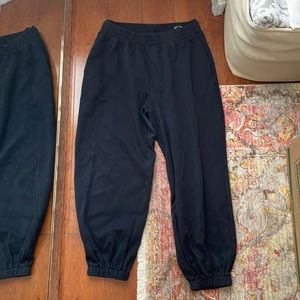 OGL black cinch bottom sweatpants size xl